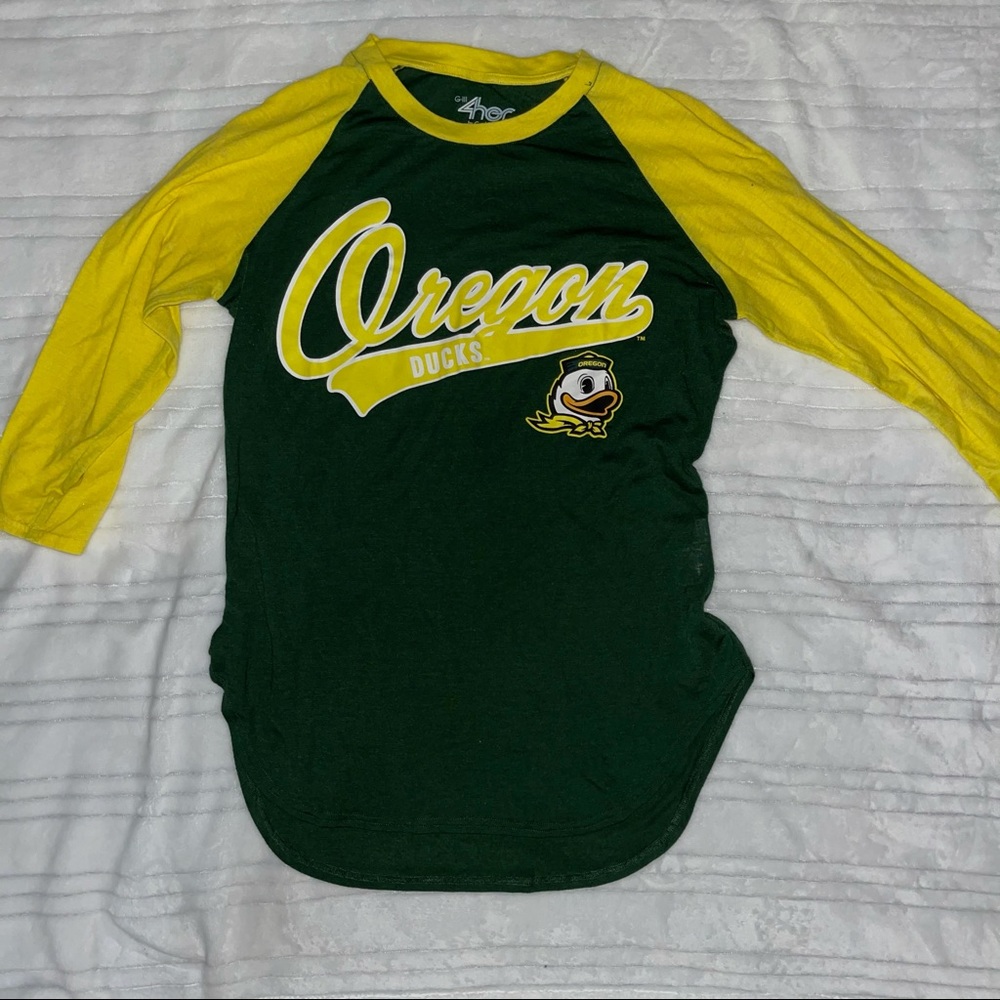 Oregon ducks baseball Tee